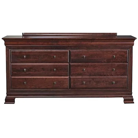 8-Drawer Dresser with Shield Hardware